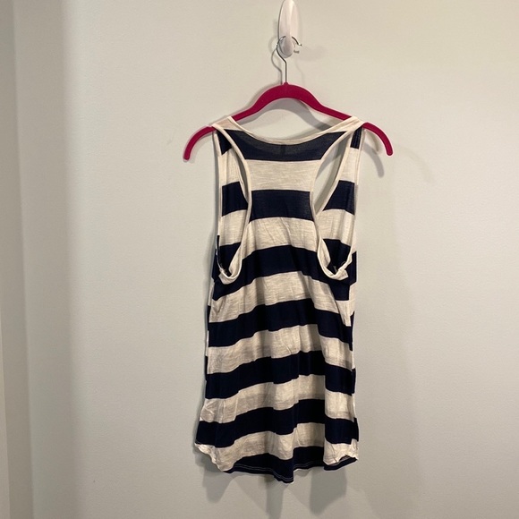 DNA Couture striped Racerback Tank L - Picture 3 of 3